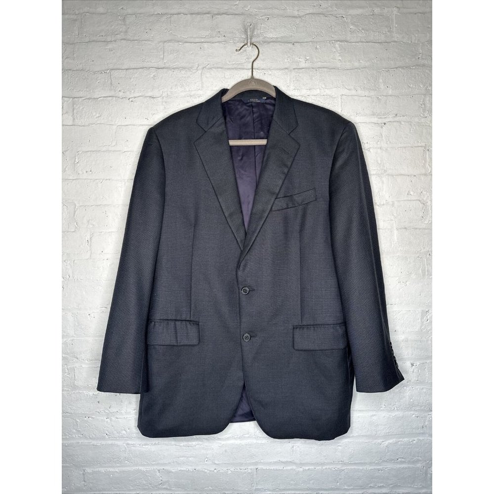 Brooks Brother I8I8 Madison SaxXon Black Men’s Blazer Size 41R/W35